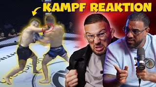 DOPPELCHAMPION 😱 Die REAKTION auf den Kampf COGA vs TARAN mit MO DOUZI [upl. by Bailie]