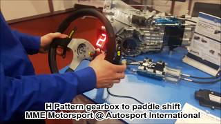 H Pattern Paddle Shift and Sequential Paddle Shift Demonstration [upl. by Attenwahs]