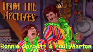 From The Archives  Paul Merton amp Ronnie Corbett  Ugly Sisters  1999 [upl. by Aicelef719]