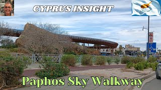 Paphos Cyprus  Exploring the Sky Walkway [upl. by Leivad]