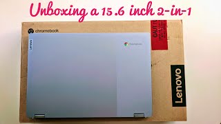 Cheap Convertible Chromebook Unboxing Lenovo IdeaPad Flex 3i 156 inch [upl. by Krenn]