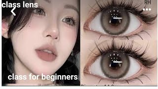 how to wear eye contact Lanceseasy way to put contact lenses incontact applicator [upl. by Bozovich]