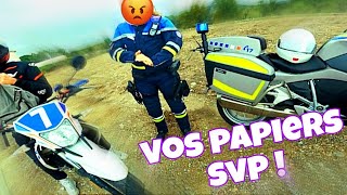 MOTARD SE FAIT ARRÊTER PAR LA POLICE  MOTARD vs POLICE [upl. by Noiramed456]