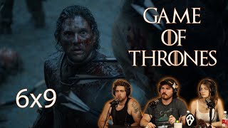 Game of Thrones 6x9  Battle of the Bastards  Reaction [upl. by Kerge]