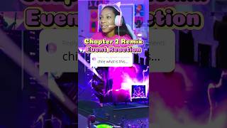 😂Chapter 2 OG REMIX Live EVENT👉 Reaction fortnite shorts [upl. by Charlean985]