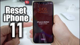 How To Reset amp Restore your Apple iPhone 11  Factory Reset [upl. by Keven159]