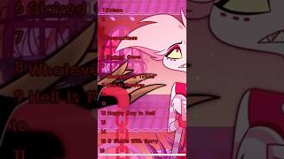 Ranking Hazbin Hotel songs Part 1 hazbinhotel hazbin songs hazbinhotelseason1 angeldust husker [upl. by Kanter]