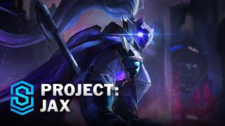 PROJECT Jax Skin Spotlight  League of Legends [upl. by Buke912]