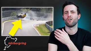 Race Driver Explains Nürburgring Crashes [upl. by Nicolina]