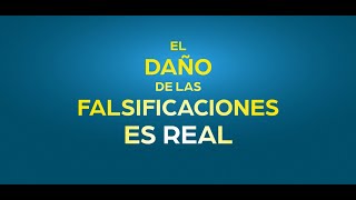 El daño de las falsificaciones es real castellano [upl. by Milks]