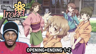 Hanasaku Iroha Opening  Ending 12 Reaction  Anime Op Reaction [upl. by Nawat585]