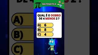 Matemática quiz matematica perguntas raciociniologico quizinteligente perguntaserespostas [upl. by Giule893]