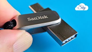 Sandisk Dual Drive Luxe  The tiny USB drive worthy of the ULTRA title [upl. by Eceer883]