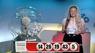 LOTTO 6aus49Gewinnzahlen von Samstag 10082024 [upl. by Goran]