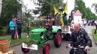 Optocht Dorpsfeest Gytsjerk 2014 [upl. by Essiralc]