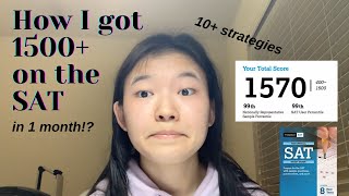 HOW TO GET A 1500 ON YOUR SAT IN 1 MONTH study plantips [upl. by Shulock]