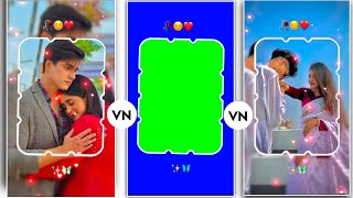 How To Make New Trending Whatsapp Status Video In Vn Video Editor  Green Screen template video [upl. by Ehsiom]