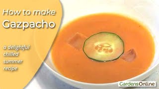 Gazpacho delicious Recipe [upl. by Colwell]