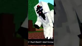 Minecraft Herobrine fight 🗡️😈😵 [upl. by Ardnaxela]