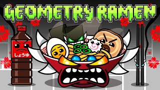 지오메트리 라멘 Geometry Ramen│Geometry Dash meme [upl. by Auston53]