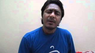 Asghar Khan Reciting Okha Ho Gaya At My Home [upl. by Attenwad]