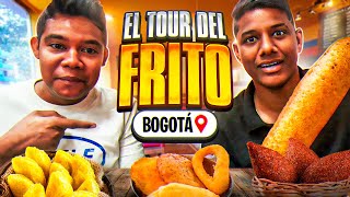 El TOUR del FRITO en BOGOTA🤤🥟  DÍMELO NEGRITOW [upl. by Granlund827]