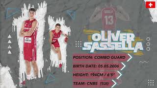 Oliver Sassella  Scouting Report  20232024 [upl. by Ghiselin]