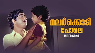 മലർക്കൊടി പോലെ  Malarkodi Pole Video Song  Vishukkani  KJ Yesudas  Old Malayalam Songs [upl. by Audun]