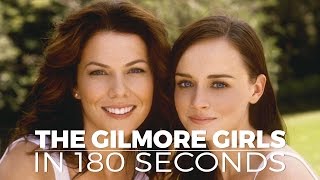 The Gilmore Girls In 180 Seconds [upl. by Norvin]