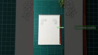 Notebook Design Easy ✨🌷🌈 frontpageborderdesign shortvideo [upl. by Alfonse]