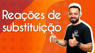 Reações de substituição  Brasil Escola [upl. by Etneciv]