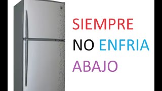 Refrigerador DAEWOO NO ENFRIA ABAJO CHEKA ESTO [upl. by Joelie]