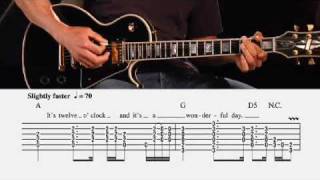 Silverchair quotTomorrowquot Guitar Lesson  Guitarinstructorcom excerpt [upl. by Engedi]