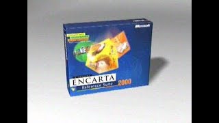 Microsoft Encarta Reference Suite 2000 Ad Video 1999 [upl. by Sandor]