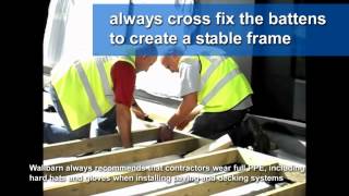 Installing timber decking using TD adjustable height support pads [upl. by Mort]