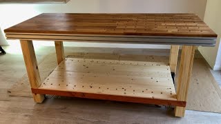 Stylish MFT Workbench with Aluminum Profiles [upl. by Spaulding847]