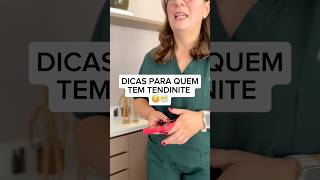 DICAS PARA TENDINITE [upl. by Nivart]