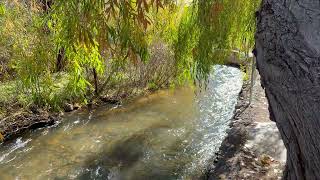 Santa Cruz River at El Santuario de Chimayo NM [upl. by Tlihcox31]