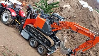 UN CARICO forse ESAGERATO  HITACHI ZAXIS 135 [upl. by Kathrine]