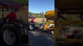 Siltstone Vineyard Dayton Oregoin Loading grapes with Joel Myers [upl. by Nnaycnan]