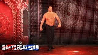 The Great Khali returns to assist Jinder Mahal in his Punjabi Prison Match WWE Battleground 2017 [upl. by Santa]