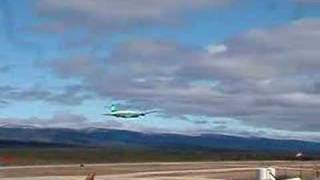 Buffalo Airways C54 DC4 takeoff [upl. by Lud698]