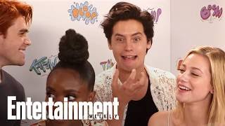 Riverdale Cast Rate How Troublesome New Season 2 Characters Are  SDCC 2017  Entertainment Weekly [upl. by Conal264]