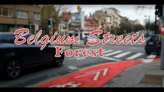 Belgium  Forest  Brussels  Vorst  SaintDenis  Forest National  Vorst Nationaal  streets [upl. by Sinegold]