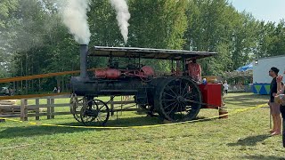 Traction engine at the Goodells fair  Mad Waffle [upl. by Ellissa]