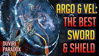 Warframe  ARGO amp VEL New Best Sword amp Shield  Duviri Paradox [upl. by Lellih]