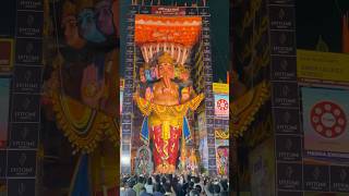 Khairatabad Biggest Ganesh Idol 2024 70”feet Ganesh idol Khairatabad Hyderabad flowerdecoration [upl. by Remat]