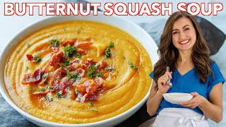 Creamy Butternut Squash Soup [upl. by Delija98]