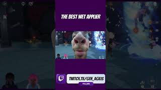 The Best Wet Applier Full Video in description genshinimpact funny pngtuber gaming twitch [upl. by Navlys]