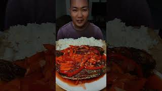 ESCABECHENG TILAPIA  MUKBANG PHILIPPINES [upl. by Eelir43]